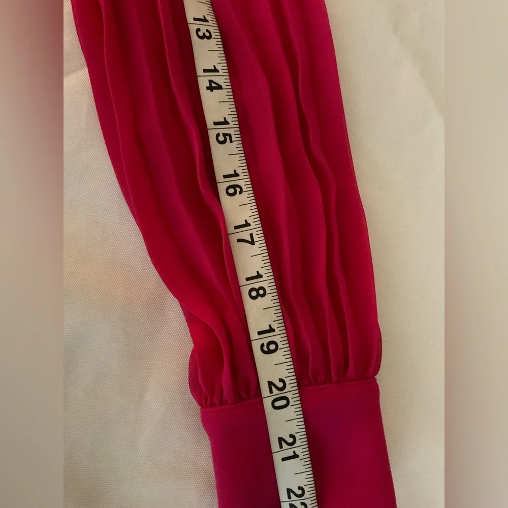 Shelby & Palmer Fuchsia Long Sleeve Dress - Picture 7 of 10